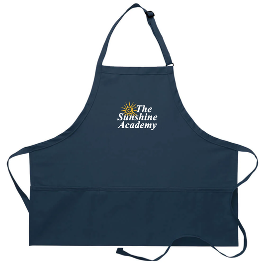 THREE POCKET BIB APRON